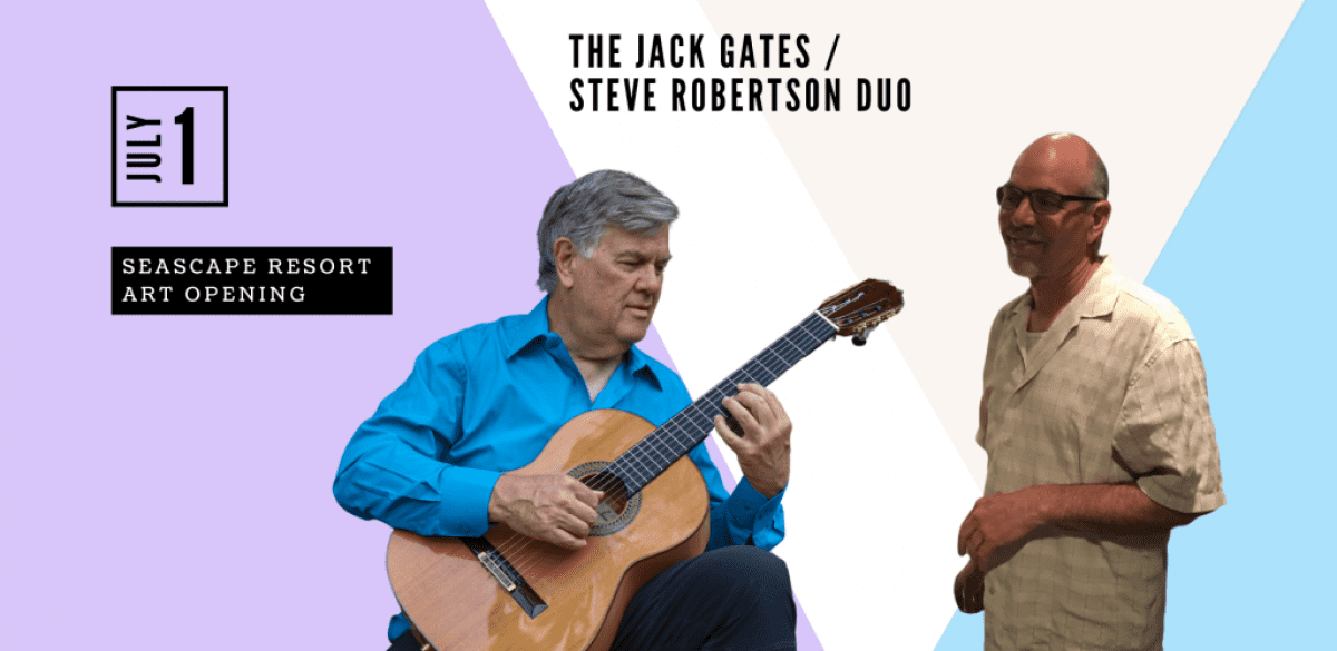 Jack GAtes and Steve Robertson musicians
